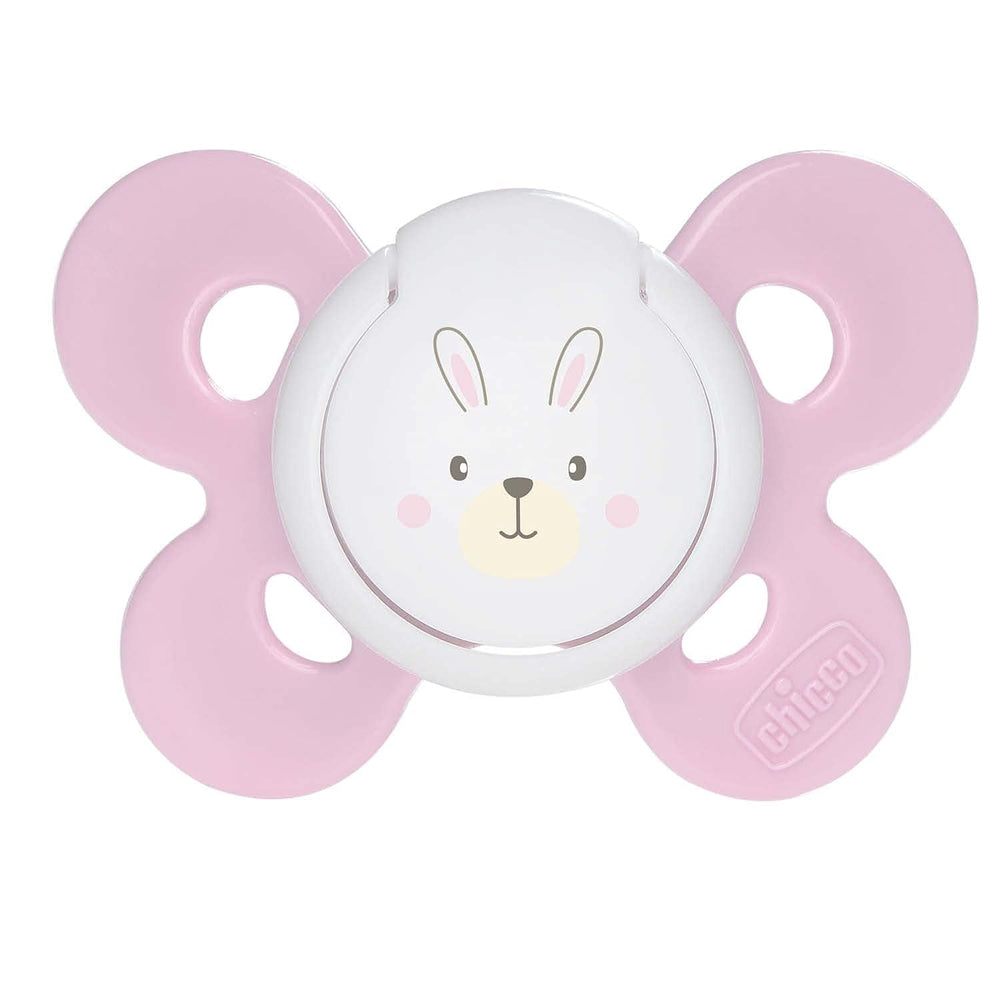 Chicco PhysioForma Comfort Suzetă 16-36 Luni, Suzetă pentru bebeluși cu tetină din silicon, 1 bucată, Susține respirația fiziologică și dezvoltarea orală corectă, Albastră
