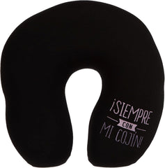 LAG VO1126- Almohada De Viaje, 26 Cm, Culoare Rosa, Negro Y Azul Multicolor O mărime Perne calatorie Naty Shop Titlu implicit