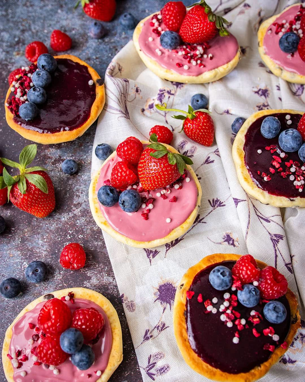 RUF Couverture Chips Ruby, 100 grame Glazuri si Decor Naty Shop