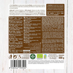 - Organic Crystallised Panel, Pure Sugar, Ecological Sweetener, Natural Sugarcane Juice - 500G, Pack of 12 Indulcitori Naty Shop