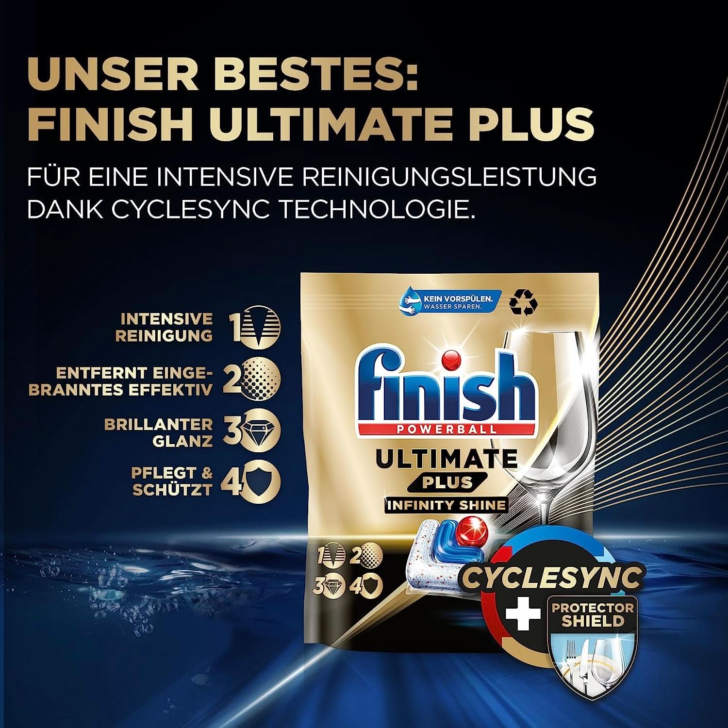 Finish Classic Pulverwaschmittel, ohne Phosphate – für ein brillantes Ergebnis beim Geschirrspülen Naty Shop Küchenwaschmittel