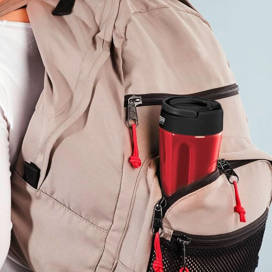 SEVERIN Multimixer, 2-In-1 Standmixer Und Smoothie Maker Mit 1 L Glas-Mixbehälter Und Trinkbecher, Küchenmixer Mit 2 Stufen Und Pulse-Funktion, 500 W, Edelstahl/Schwarz, SM 3737 Mutter und Kind Naty Shop