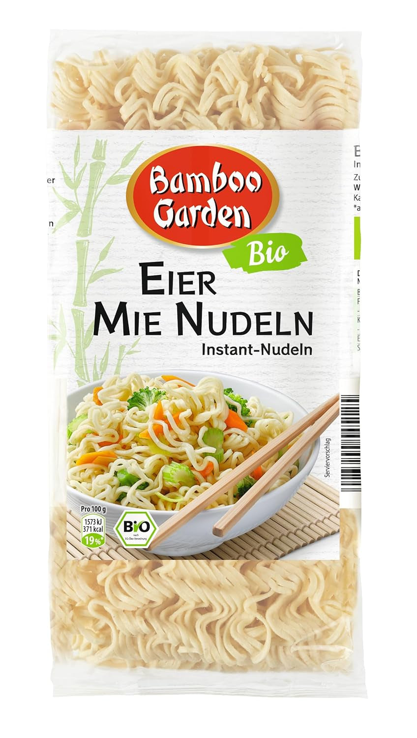 Bamboo Garden Bio-Eier- und Lammnudeln, 250 g (Verpackungsdesign kann variieren)