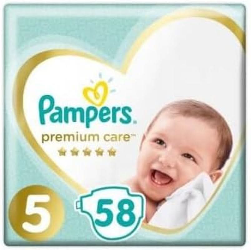 Pampers scutece mărimea 5 (11-16Kg), 58 bucăți Mama si Copilul Naty Shop