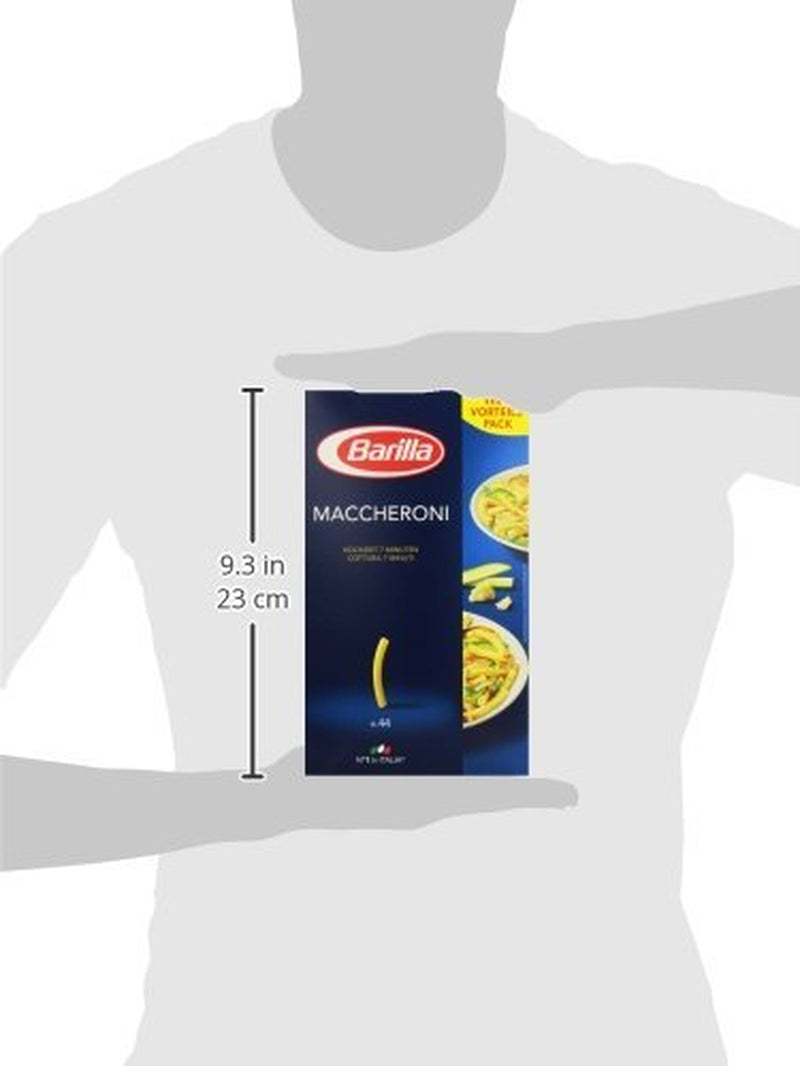 Barilla-Hartweizennudeln Maccheroni n. 44 – 1er-Packung (1x1kg)