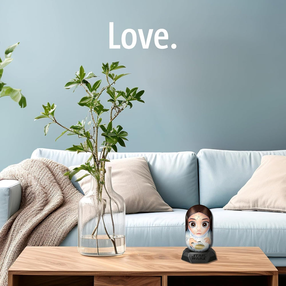 Ravensburger Hylkies: Star Wars-Sammelfiguren zum Selbermachen – Figur Nr. 03 – Prinzessin Leia – Bauen, verlieben, sammeln – Star Wars-Actionfiguren, Fan-Minifiguren, Naty Shop