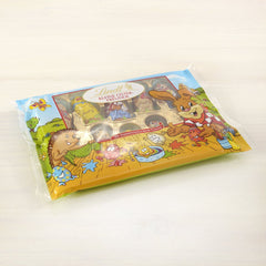 Micii Prieteni de Paște cu Ciocolată | 2 x 100 g și Decor de Ciocolată Mini Ouă cu Lapte Alpin | 2 x 180 g Pliculețe | Ouă de ciocolată cu lapte premium, ambalate vesel și colorat, în patru culori, pentru Paște