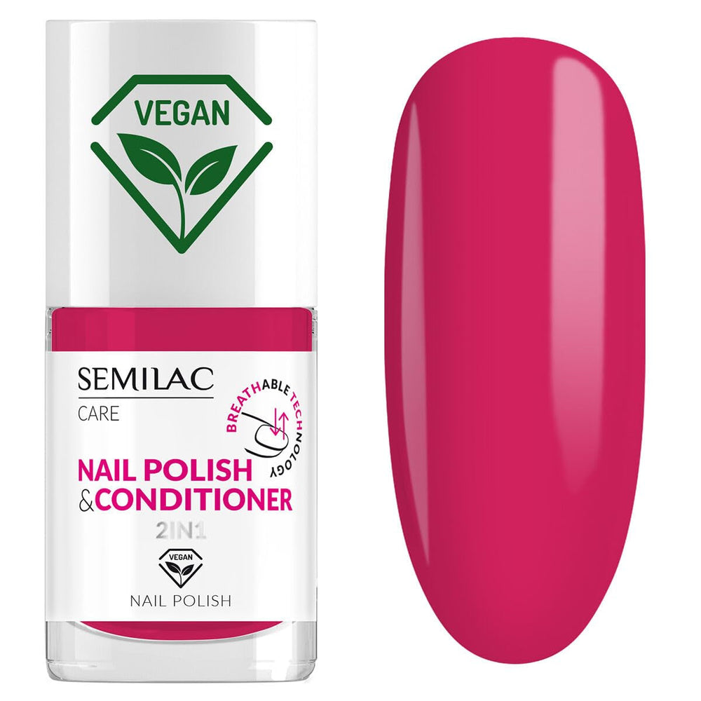 Semilac 030 Classic Oja Semilac cu balsam 2 în 1 TEHNOLOGIE RESPIRABILĂ 7ml