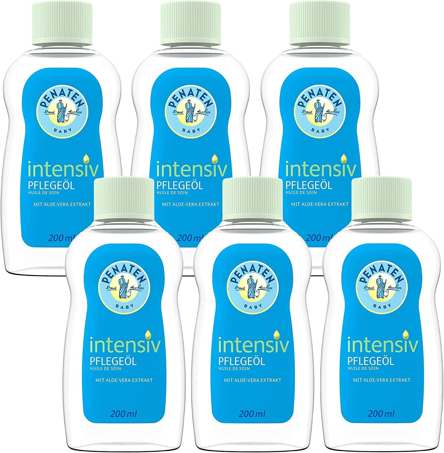 PENATEN Intensivpflegeöl, Babyöl mit Aloe Vera, zur sanften Reinigung und Pflege trockener Babyhaut Kosmetik und Schönheit Naty Shop