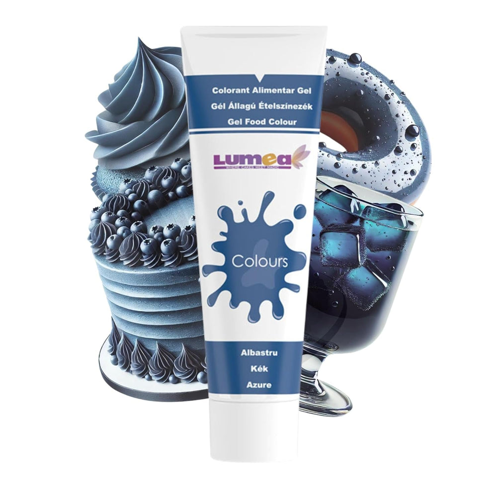 Dekozauber24 Colorant alimentar roșu, gel, 30g, vegan, fără zahăr, foarte concentrat, colorant alimentar roșu pentru fondant, cremă de unt, băuturi și multe altele