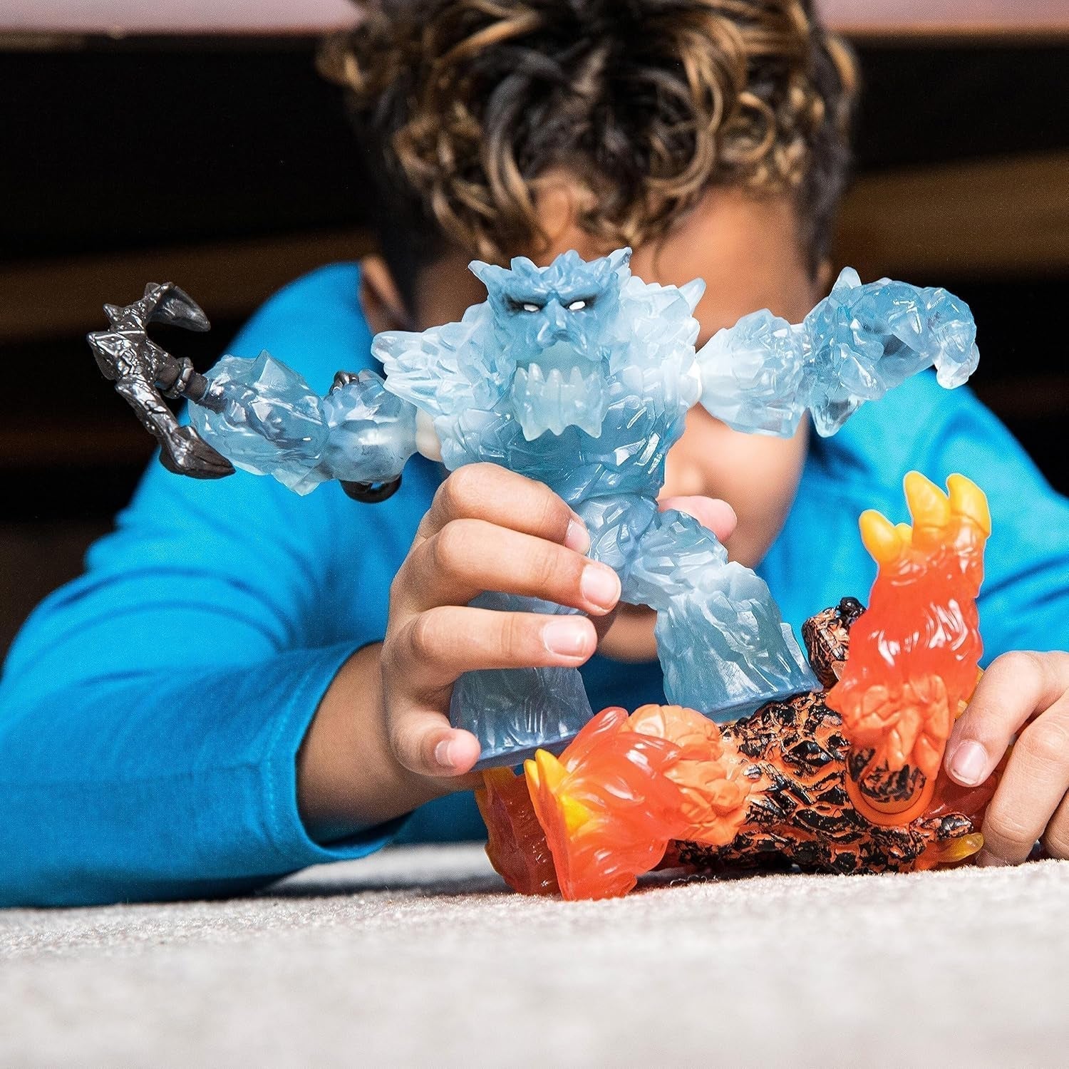 Schleich ELDRADOR KREATUREN | Eismonster 70146 | Detaillierte Figur mit beweglichen Armen und Kiefern | Tolles Geschenk für Mädchen und Jungen | Spielzeug ab 7 Jahren | 24 x 9 x 14 cm Actionfiguren Naty Shop