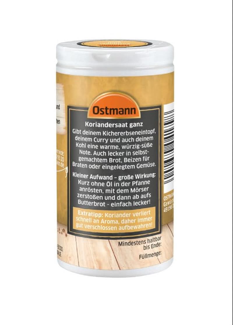 Ganze Koriandersamen (Verpackungsdesign kann variieren) Naty Shop Spices