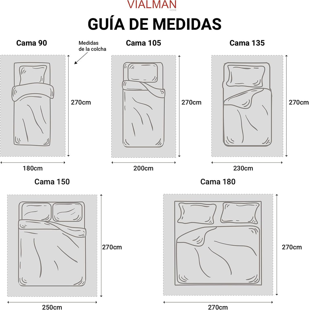 VIALMAN cuvertură de pat Sofia 10 pat king size | cuvertură stea | cuvertură dimensiune 250 X 270 cm | cuvertură pat & canapea arunca albastru marin Paturi si Cuverturi Besuche den VIALMAN-Store
