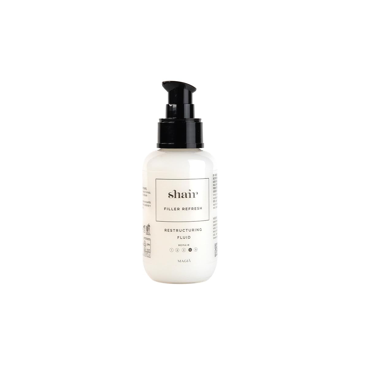 Shair Filler Refresh: fluid de restructurare, revitalizant, revigorant, mătăsos, descurcător, pentru părul tern, uscat, tratat, cu vârfuri despicate Produse pentru descurcarea părului Naty Shop