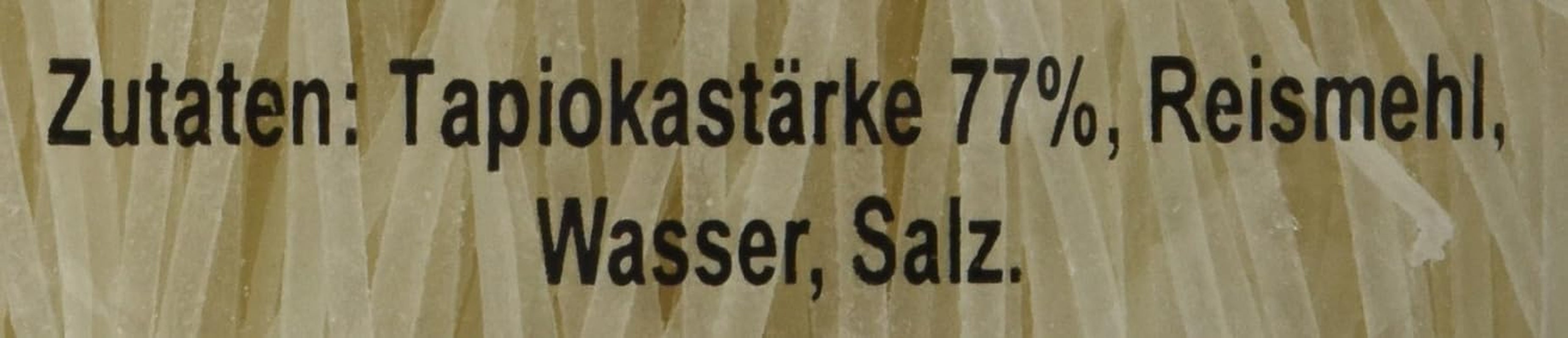 Reisnudeln mit Tapioka 2,5 mm (Huû tieáu nam vang) (1 x 400 g)