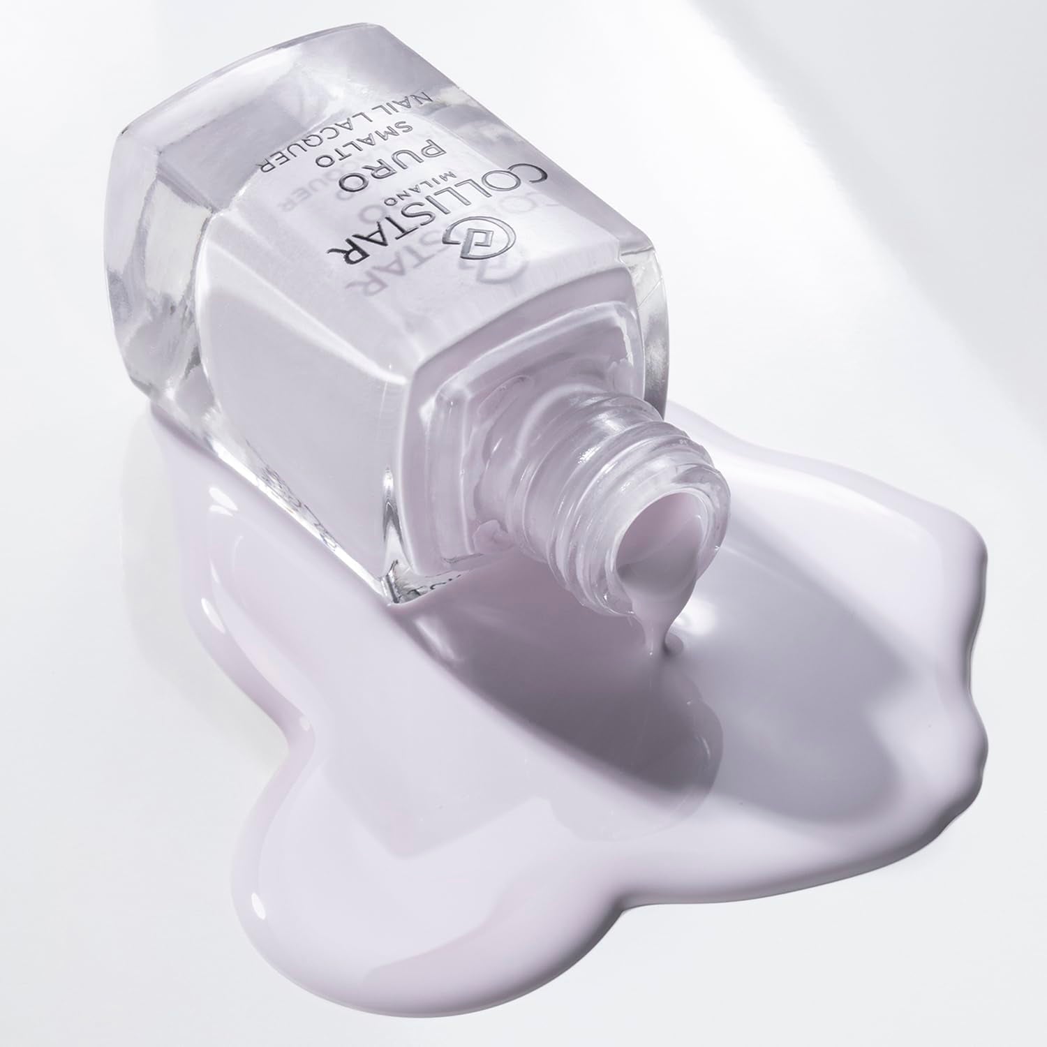 Lac de unghii Collistar Puro Nail Lacquer de lungă durată cu finisaj strălucitor, nr. 701 Quarzo Rosa 10 ml