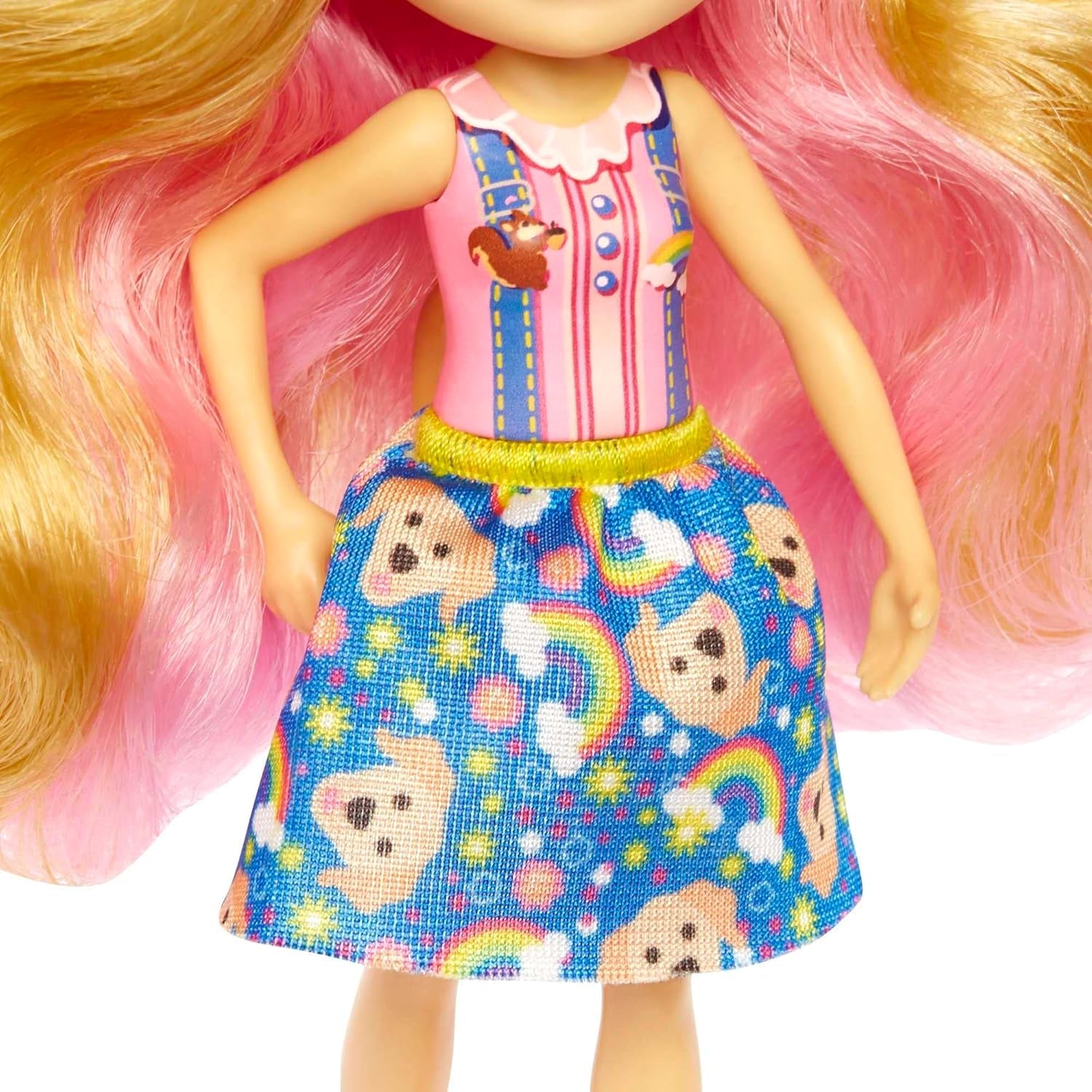 Enchantimals City Tails Gerika Golden Retriever Familie - Puppe mit 3 Tierfiguren, abnehmbarem Rock und Schuhen, fördert fantasievolles Spielen, für Kinder ab 4 Jahren, HHB85
