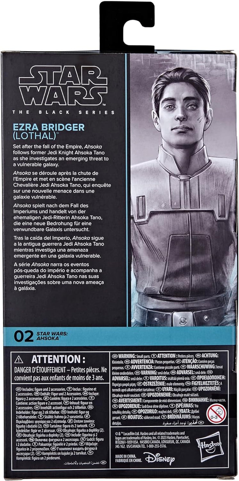 Star Wars Black Series Ezra Bridger (Lothal), Ahsoka Actionfigur (15 cm) Actionfiguren Naty Shop