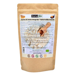 Dalia - Făină integrală de ovăz organică 500g | Fără gluten | Bogată în fibre și proteine | Origine: Italia | Pentru pâine, prăjituri, terci și rețete fitness | Calitate premium