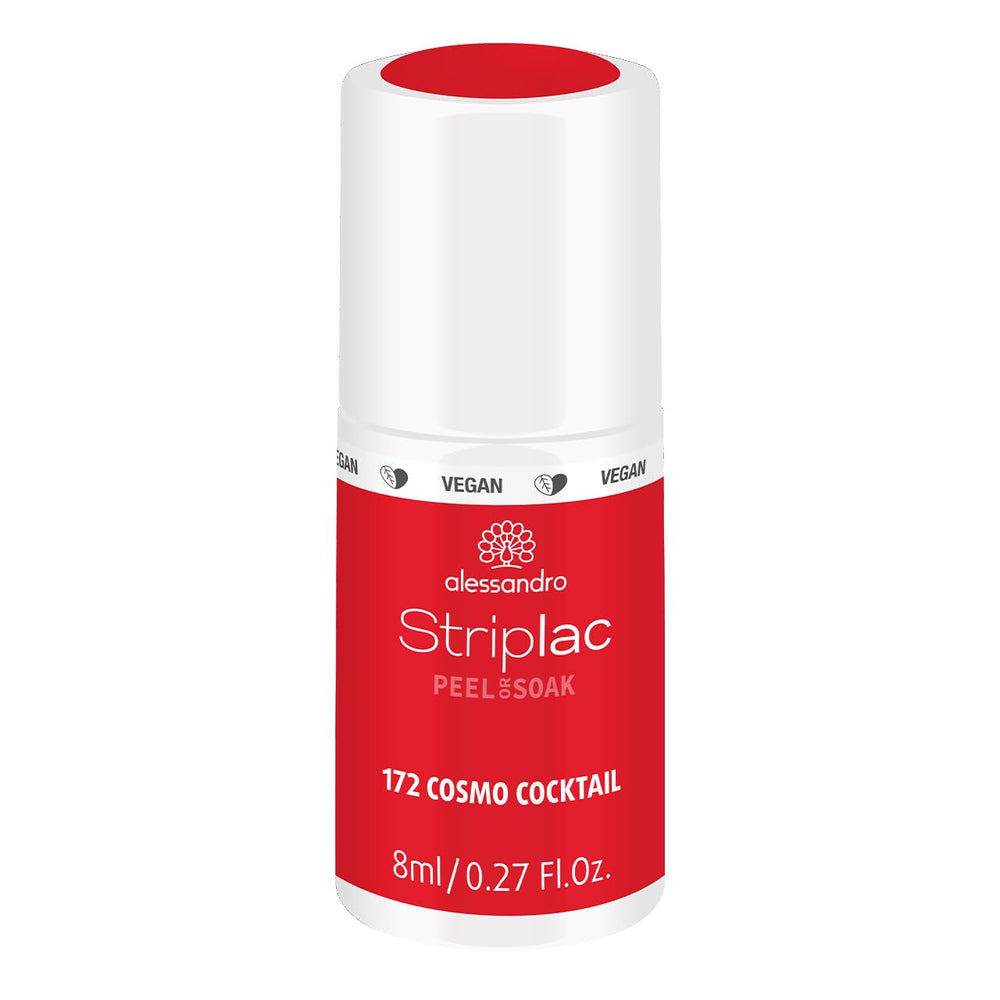Oja UV alessandro Striplac Coral Sunshine – Delicată și de lungă durată – Îndepărtare ușoară datorită tehnologiei de îndepărtare – Vegană și cruelty-free – 8 ml