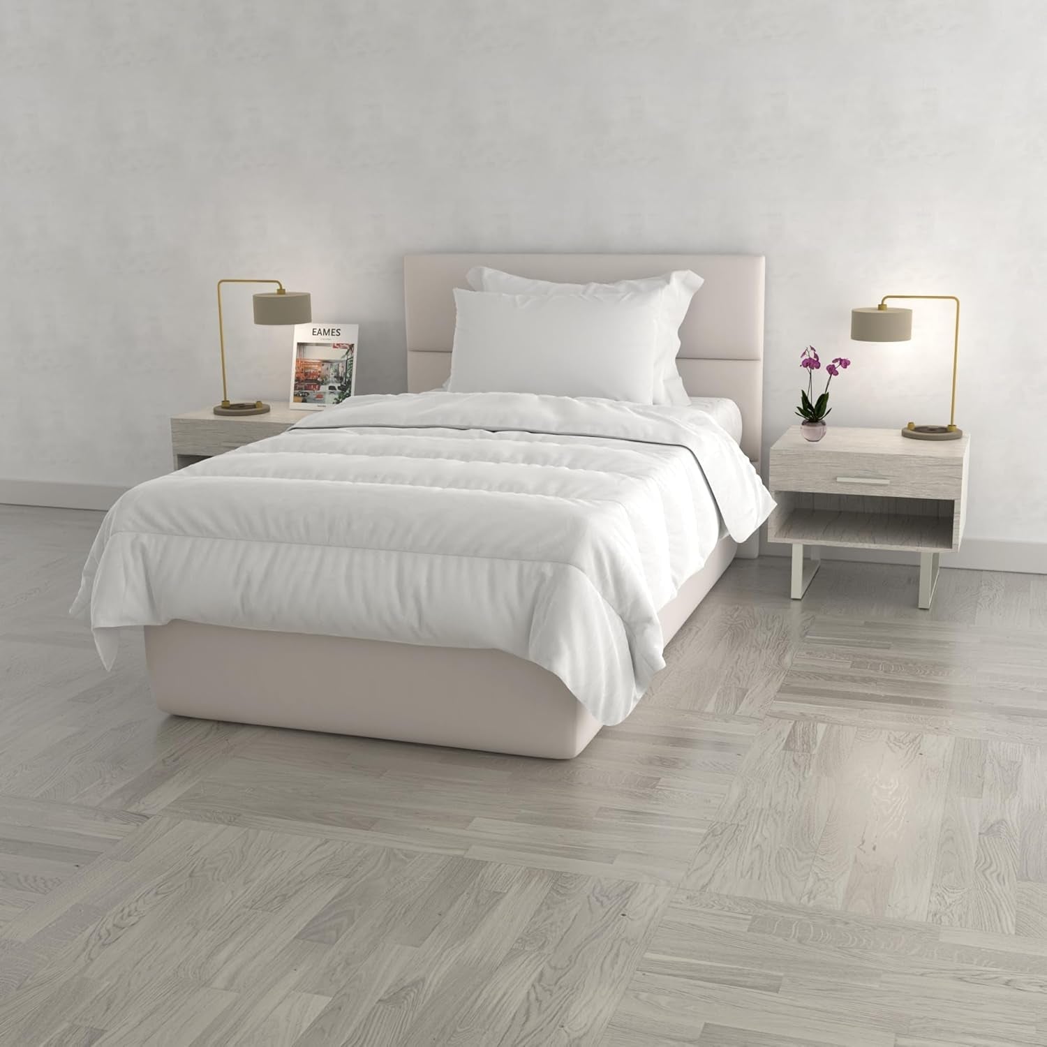 Plapumă Prestige Made in Italy, vară, alb, 250 X 200 Cm Plapumi si pilote Naty Shop Alb 200 X 200 Cm