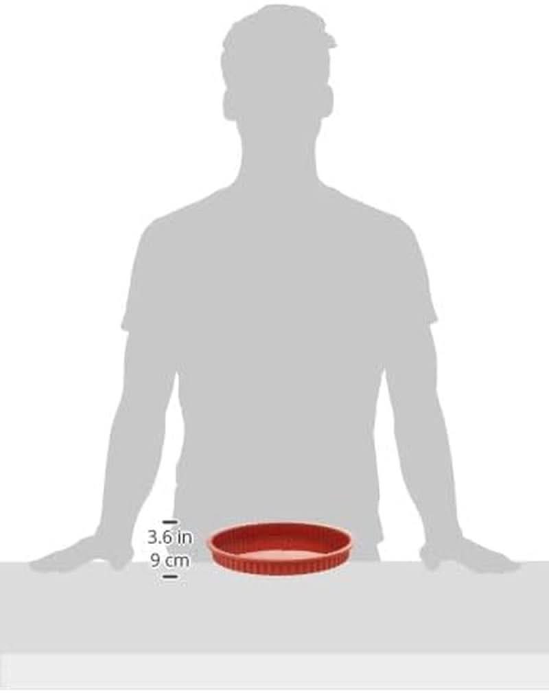 Silikomart SFT426 CROSTATA, Farbe Terrakotta Küche Naty Shop