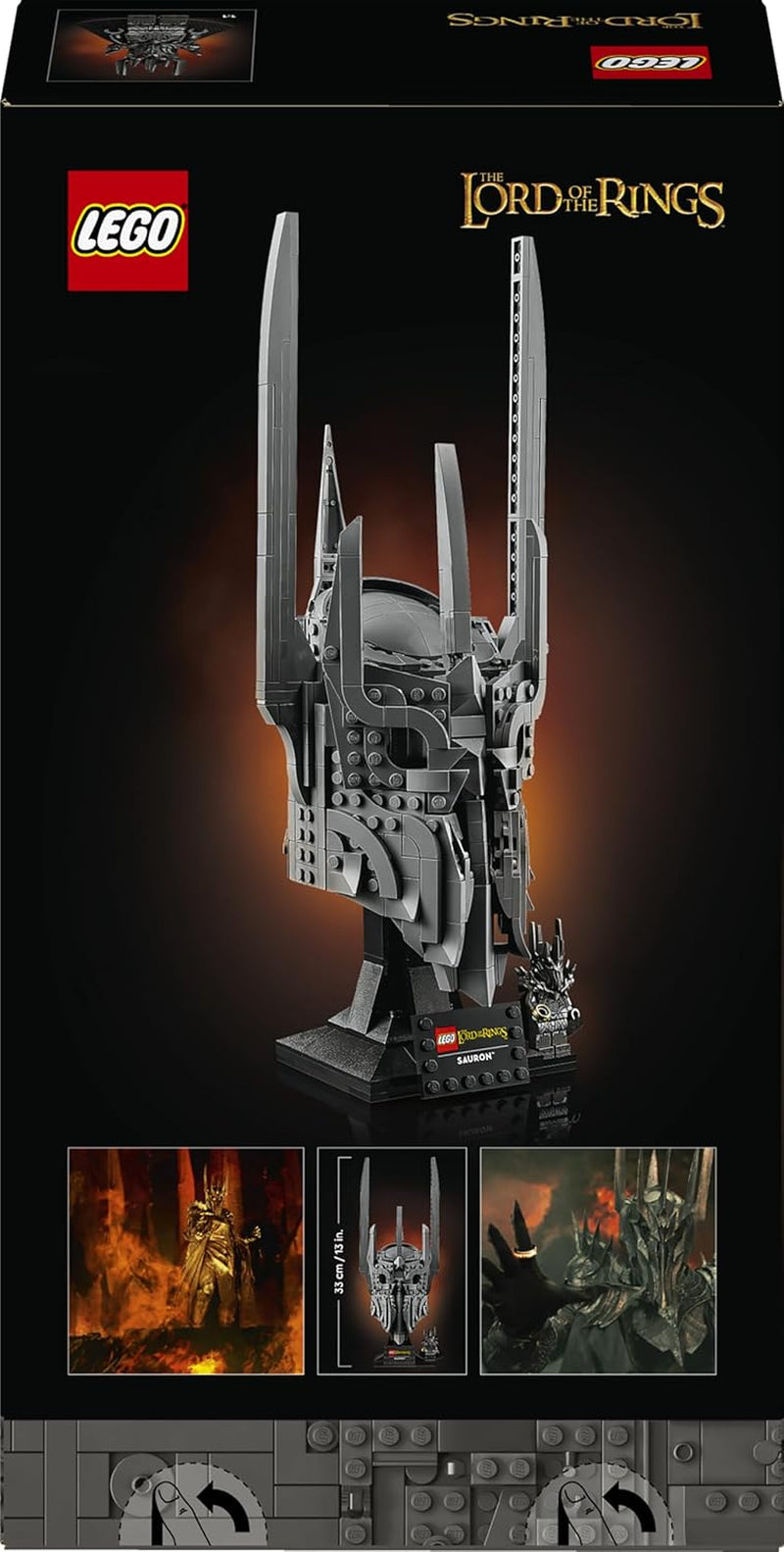 LEGO Icons 11373 Der Herr der Ringe: Saurons Helm, bauset