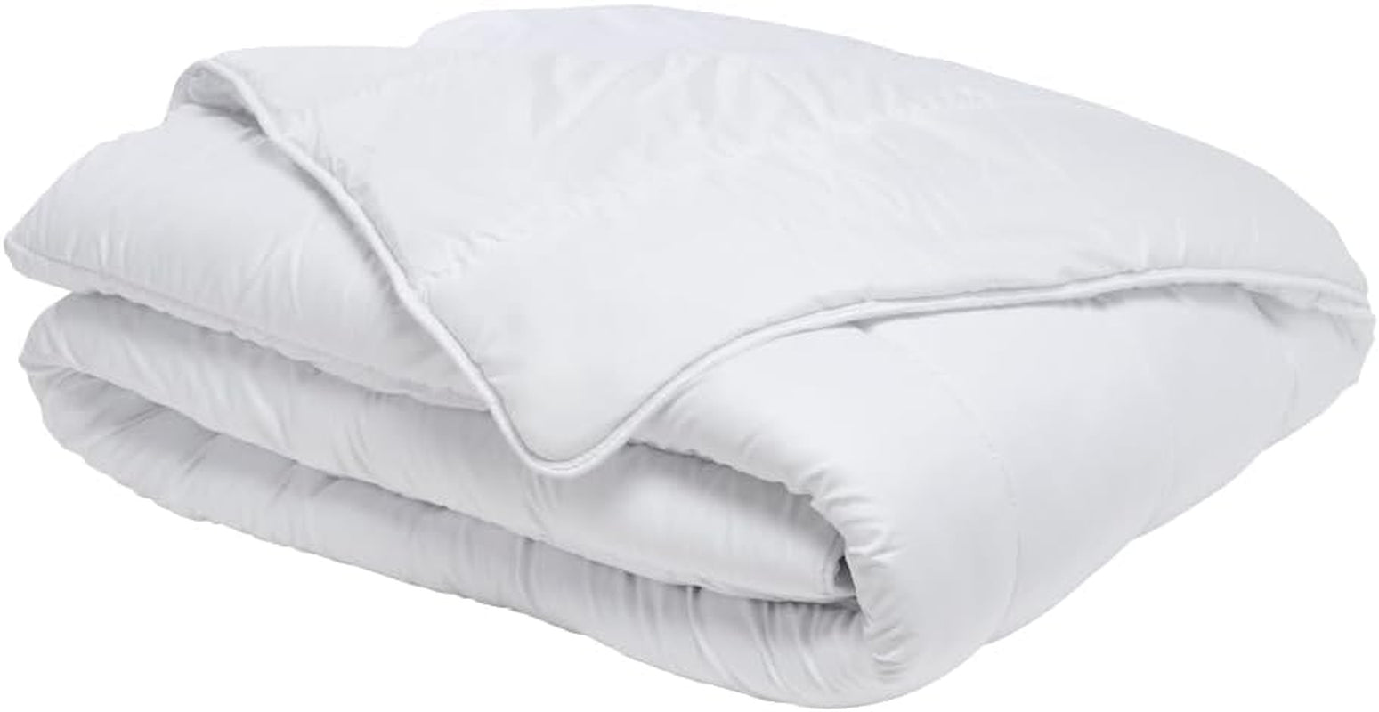 Bleu Calin plapuma antiacarieni 140X200 Cm, Pentru pat de 1 persoană, Husă moale din microfibră, Tratament sanitizat Plapumi si pilote Naty Shop 140 X 200 Cm