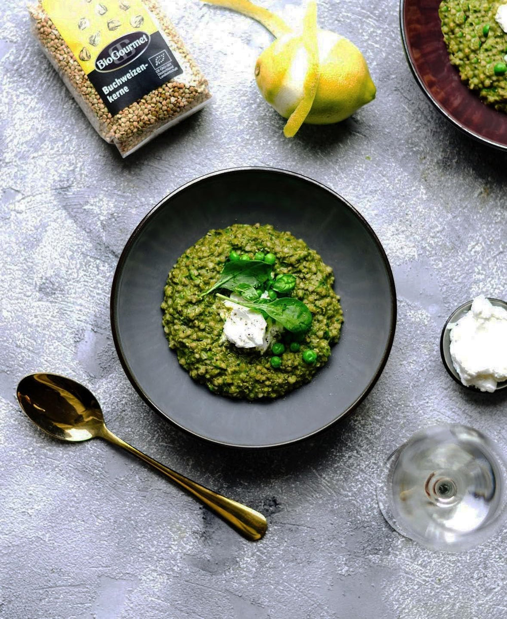 Buchweizen BioGourmet Demeter – 500g Beutel | Glutenfrei, ballaststoffreich und regional | Aus deutschem Bio-Anbau (Baden-Württemberg/Bayern) | Ideal für Müsli, Salate und Beilagen