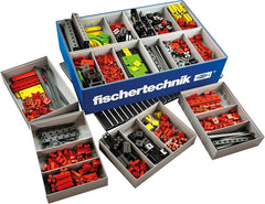 Fischertechnik 554195 Creative Basic - eine große Auswahl an ausgewählten Inhalt: 630 Bauteile, eine Grundplatte, Box 1000 und das Flexible Aufbewahrungssystem