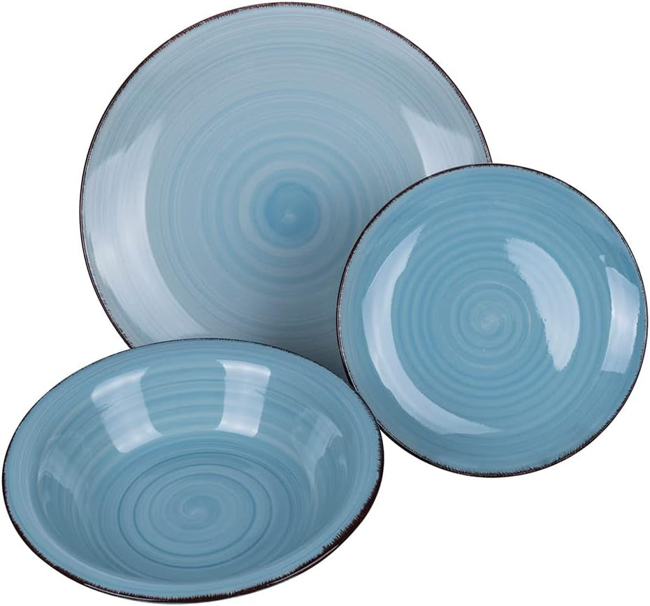 VDE 1996 Baita Acqua Ocean 5907301 Serviciu de masa, 18 bucăți Seturi vesela masa Naty Shop