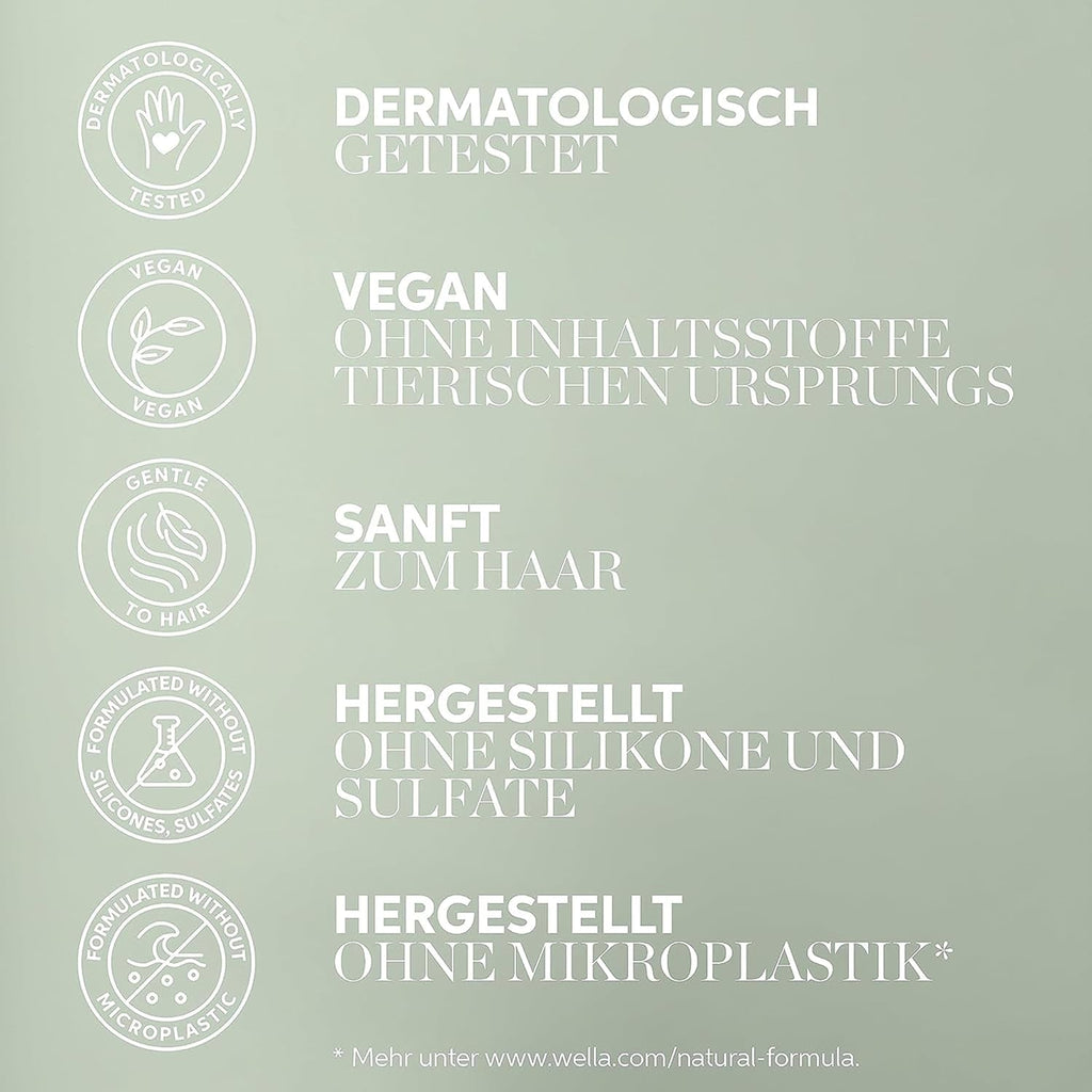 Wella Professionals Elements - îngrijire naturală pentru păr uscat, deteriorat și scalp sensibil - balsam, mască și spray fără clătire cu antioxidanți și esență de măsline Masca de par Naty Shop