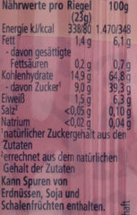 Bio Hipp Fruit-Friend Leopard Riegel, Joghurt-Kirschen in Bananenpüree, 22 x 23g Mutter und Kind Naty Shop