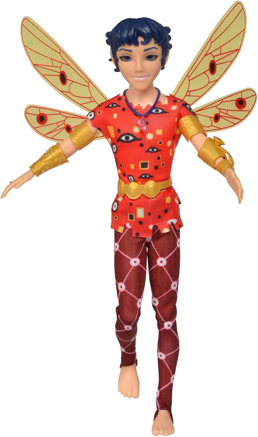 Simba 109480091 - Mia an Me Dressing Doll Mo, Elf cu aripi și picioare mobile, accesorii 6X și inel de prietenie, 24.5Cm, de la 3 ani [Exclusiv pe Amazon] Papusi Naty Shop