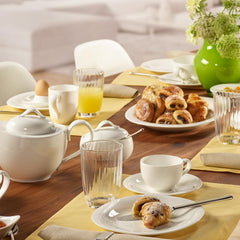 Zahărniță Villeroy & Boch New Cottage Basic, 450 ml, înălțime: 6,5 cm, porțelan premium, alb