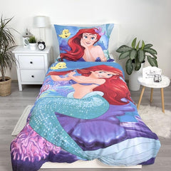 Lenjerie de pat pentru copii cu personaje Disney cu fermoar, bumbac Lenjerie de pat - copii Naty Shop