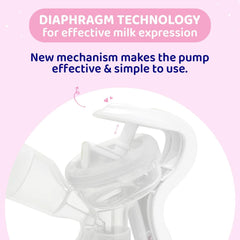 Handpumpe Chicco Natural Feeling, Milchpumpe mit geneigtem Sauger und hermetischem Verschluss, verwandelt sich in eine Babyflasche – 150 ml Lebensmittel- und Stillzubehör Bebe Naty Shop