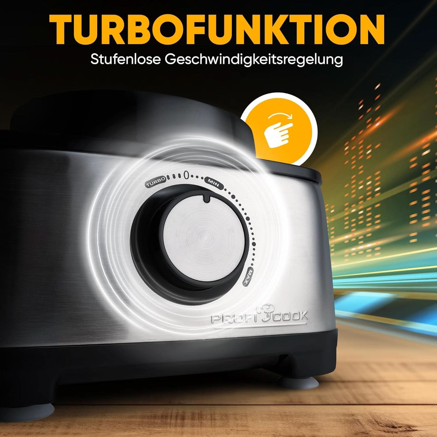 Proficook® 3In1 Küchenmaschine | Mixer, Küchenmaschine und Entsafter, 1200 W Mutter und Kind Naty Shop