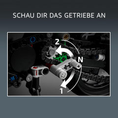 LEGO Technic Kawasaki Ninja H2R Motorrad, Geschenk für Kinder & Erwachsene zum Geburtstag, Dekoration, Spielzeug, Modell für Jungen und Mädchen ab 10 Jahren 42170