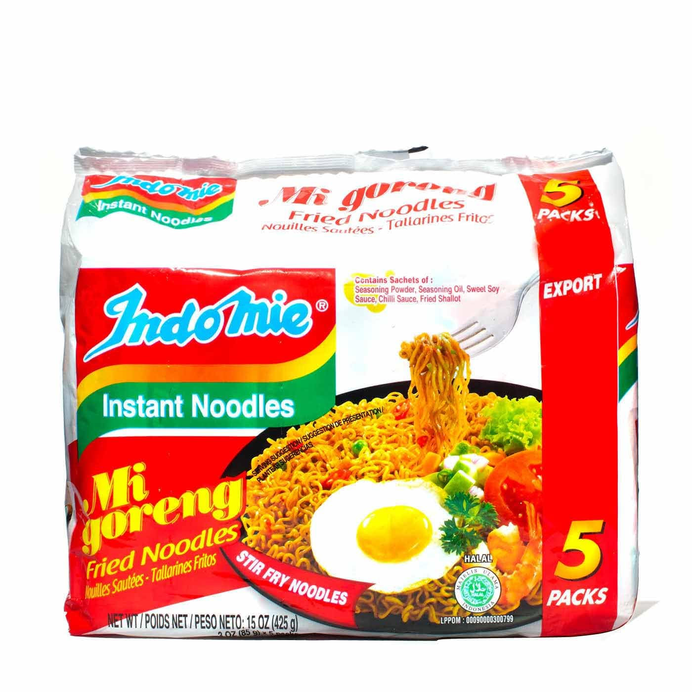 INDOMIE - Instant Mi Goreng Nudeln - Multipack (40 x 80g)