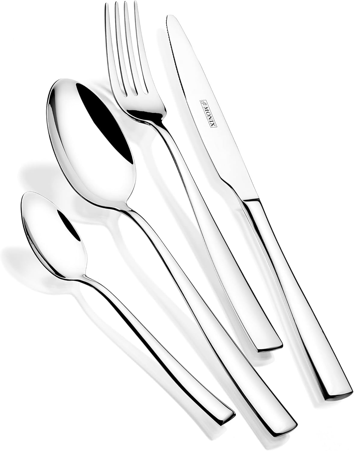 Monix Siena - Set de tacâmuri 24 piese, oțel inoxidabil,pentru 6 persoane Naty Shop 24 piese Modern