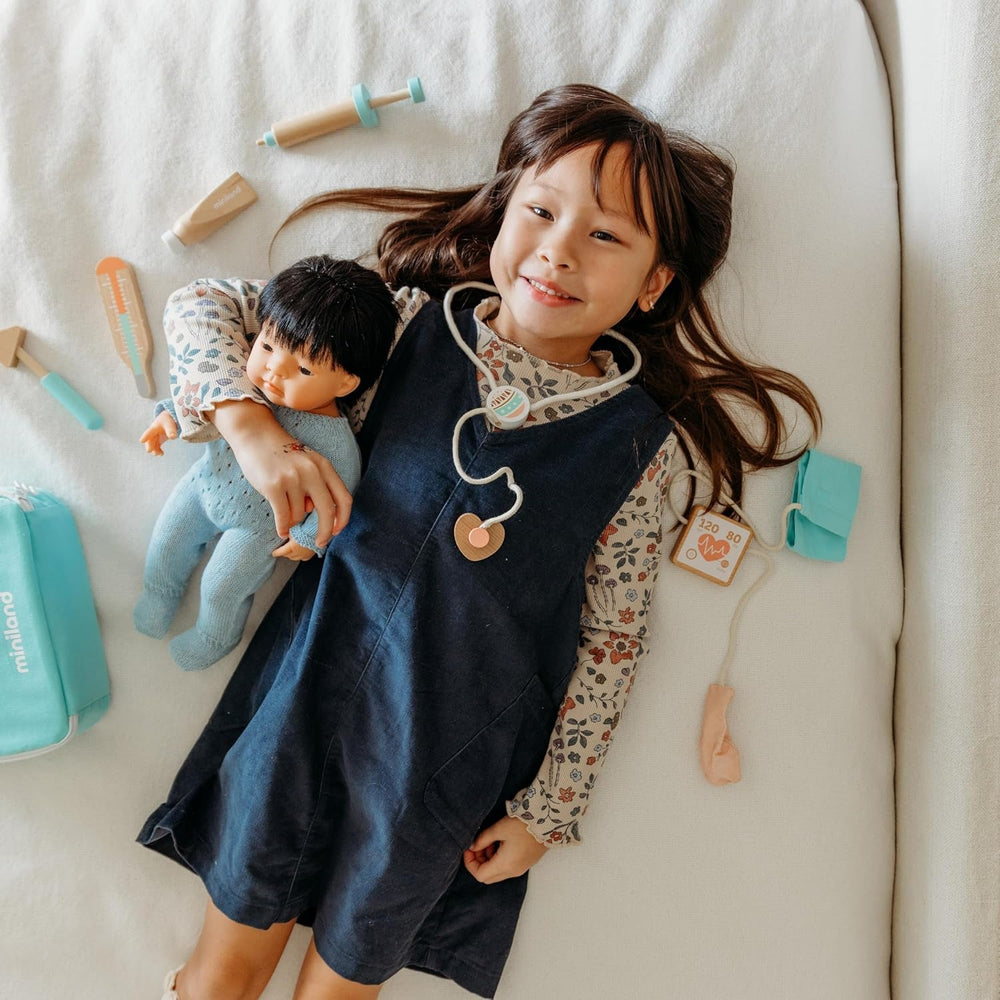Miniland Babypuppe asiatischer Junge 38cm-31055