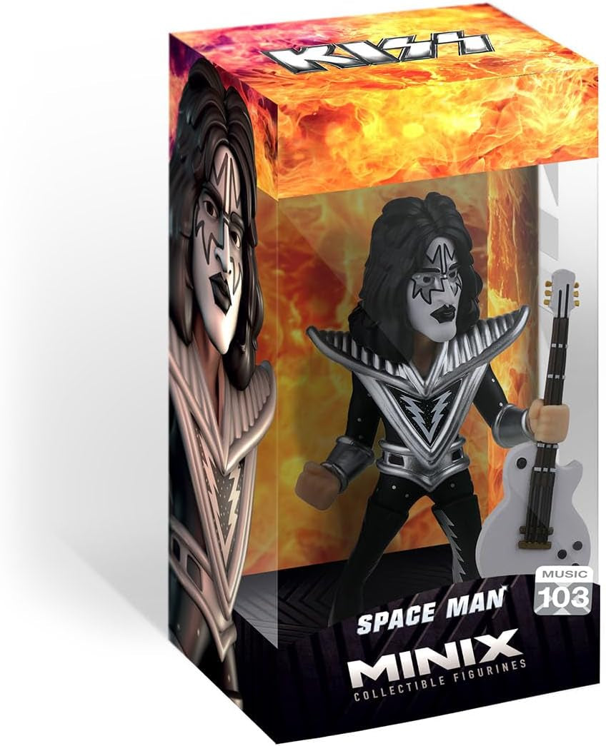 MINIX - Musik #102 - KISS - Space Man - Sammelfigur 12 cm Actionfiguren Naty Shop