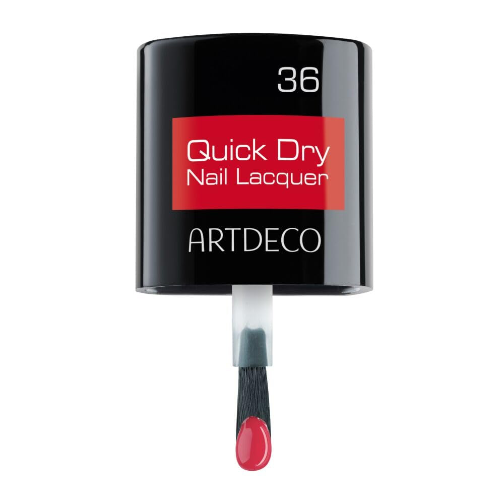 ARTDECO Lac de unghii cu uscare rapidă, ediție mini – Oja cu uscare rapidă cu extract de alge spirulină – 1 x 5 ml