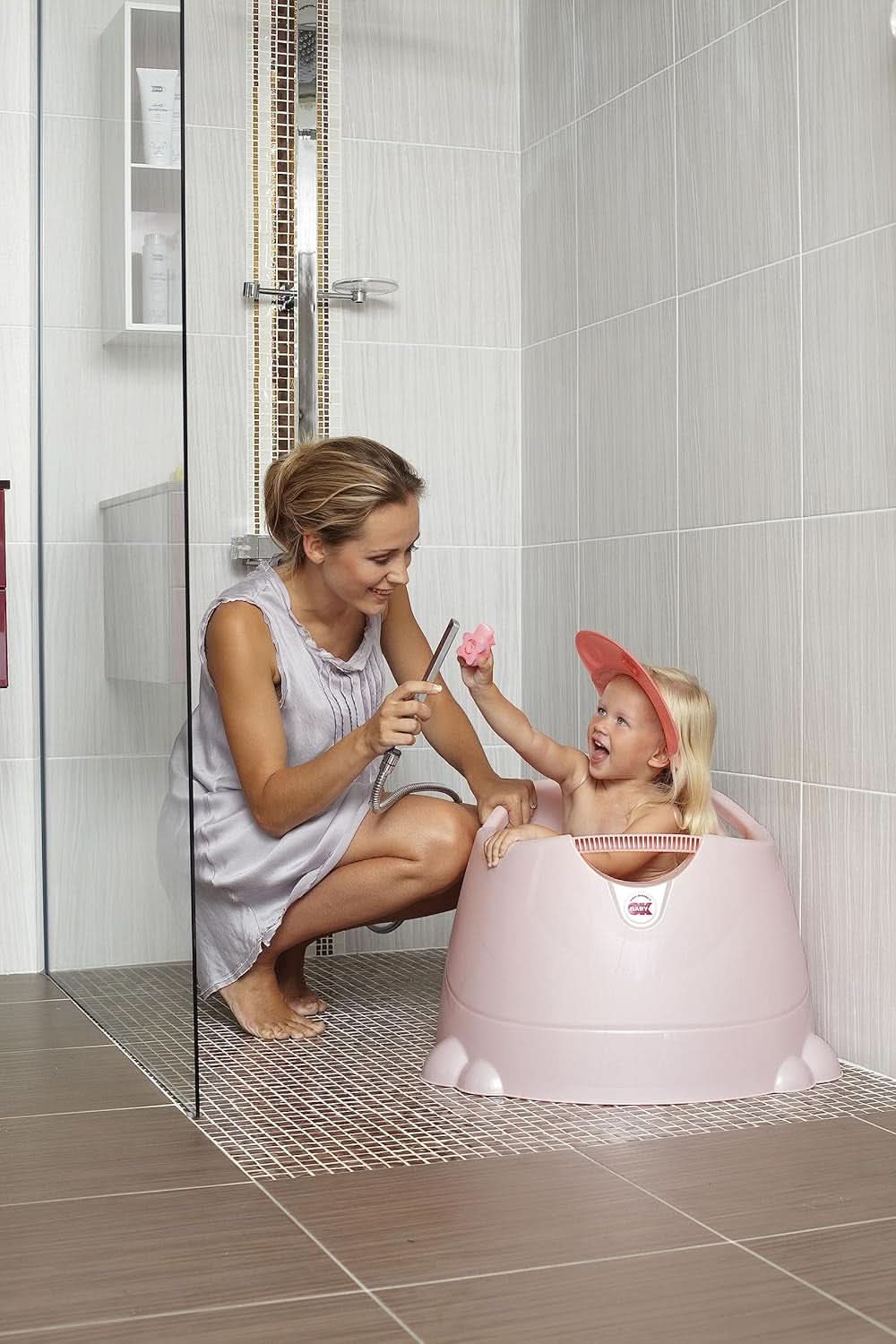 Kinderbadewanne OKBABY Oplà - Hygienisch und leicht zu reinigen Mutter und Kind Naty Shop