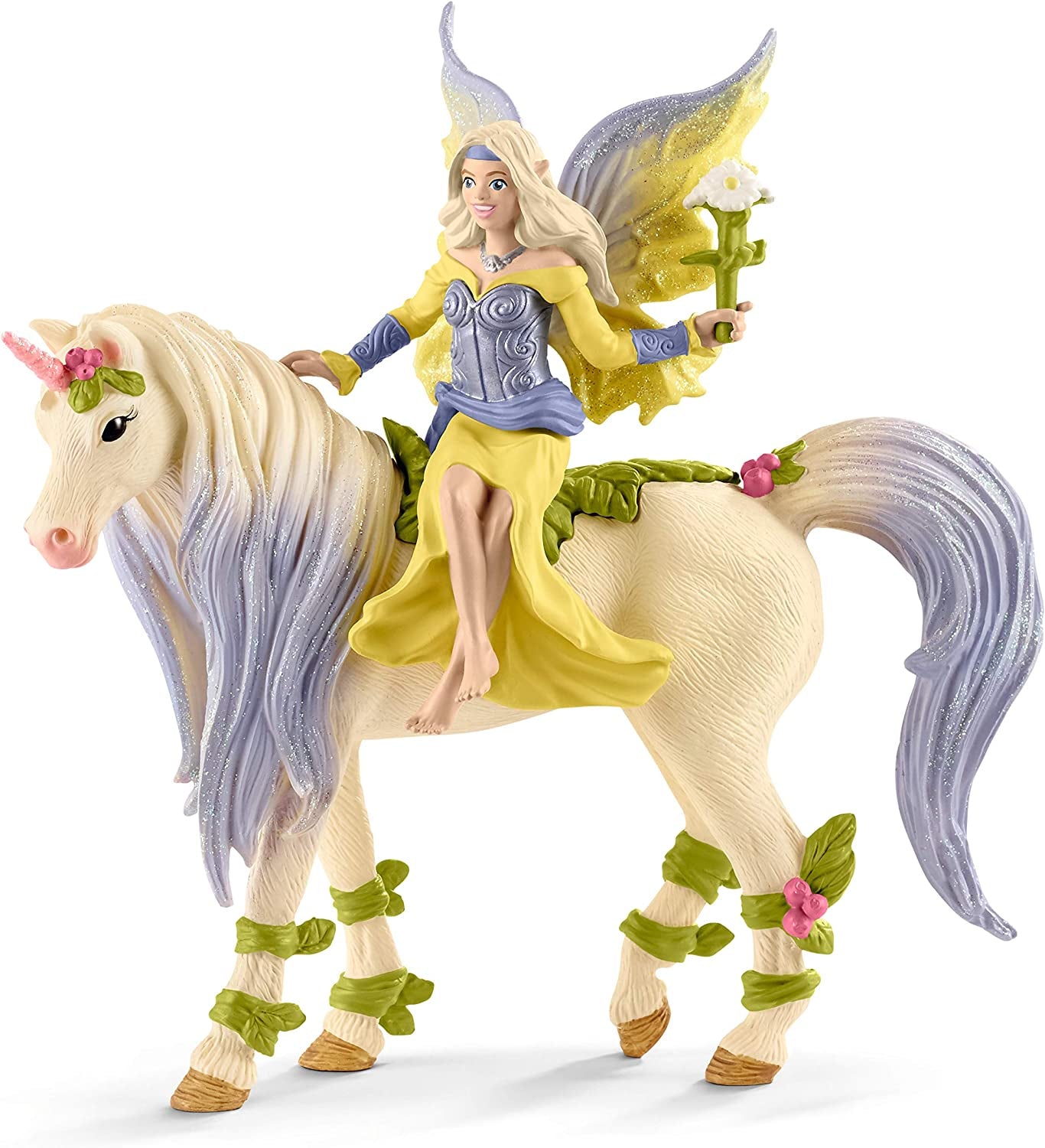 Schleich 70565 Blühendes Einhorn-Gewächshaus für 5-12-Jährige BAYALA – Spielfigur Actionfiguren Naty Shop Standardverpackung