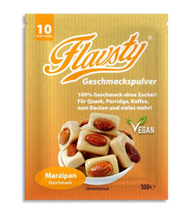 Flavsty® Flavour Powder Marzipan, 50-Gramm-Beutel (10 Portionen) Flavours Naty Shop Marzipan