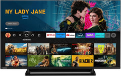 Televizor Toshiba Fire de 43 de inci (televizor inteligent 4K UHD, HDR Dolby Vision, tuner triplu, Alexa încorporată, sunet Onkyo) 43UF3F63DAZ