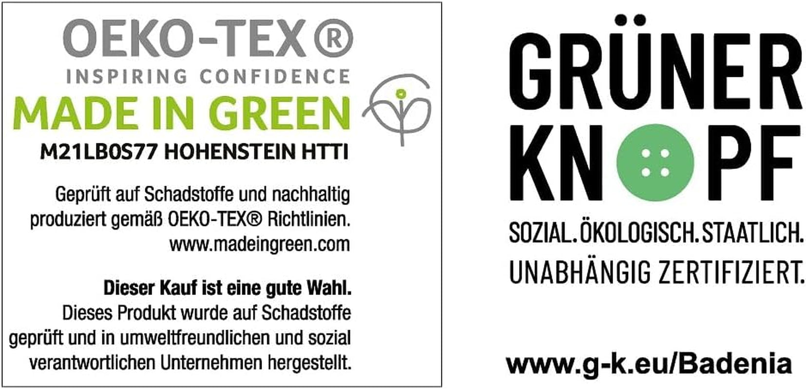 Traumnacht Cosy - Bettwäsche-Set 4 Jahreszeiten, 1 X teilbare Steppdecke 135 x 200 und 1 X Kissen 80 x 80 cm, Öko-Tex-zertifiziert, weiß, entwickelt in Deutschland, (2er-Pack) Steppdecken und Steppdecken Naty Shop