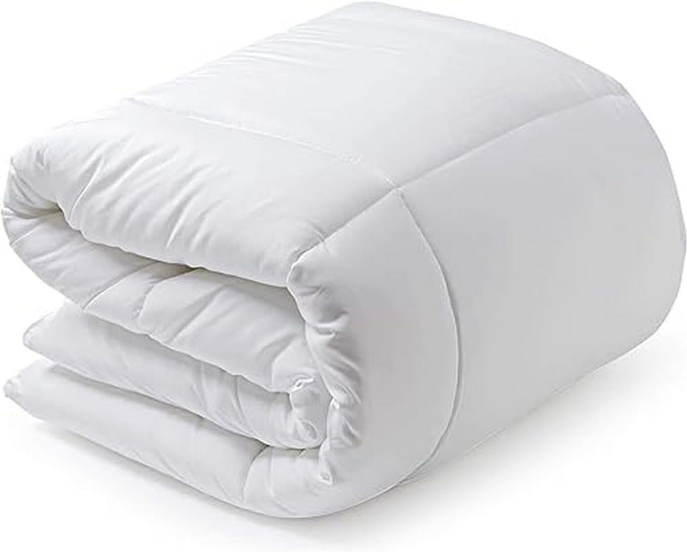 Plapumă din fibre, 250 G, microfibră, moale, mătăsoasă, pentru paturi cu 100, 105 și 110 cm, alb, 180 X 220 cm Plapumi si pilote Naty Shop 100X120